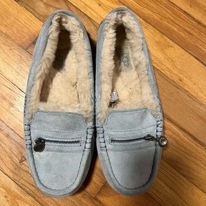 Ugg Blue Suede Slip On